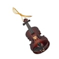 thumbnail image 2 of Miniature Violin Hanging Ornament Resin Environmental Beautiful Portable Mini Music Instrument Decor for Gifts, 2 of 8