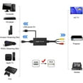 thumbnail image 2 of HDMI to RCA, HDMI to Older TV Adapter Compatible for Stick, Roku, TV, Mi Box, TV Box, DVD, Blu-ray Player ect.（HDMI to AV Converter）, 2 of 6
