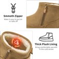 thumbnail image 4 of Ecetana Snow Boots for Women Winter Warm Ankle Boots Cozy Short Bootie With Side Zipper, 4 of 7