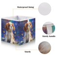 thumbnail image 6 of DEIARA King Charles Spaniel Dog Storage Basket Foldable Easy to Clean Durable with Hollow Support Plate with Handle 11.02×11.02×11.02 in, 6 of 8