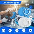 thumbnail image 2 of CWMMLS 20Pcs Car Polisher Pad Bonnet 9 to 10 Inch Reusable Car Buffing Pads with Microfiber Wax Pads and Woollen Polishing Pad for Car, 2 of 19