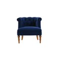 thumbnail image 2 of Katherine Tufted Accent Chair Navy Blue, 2 of 10