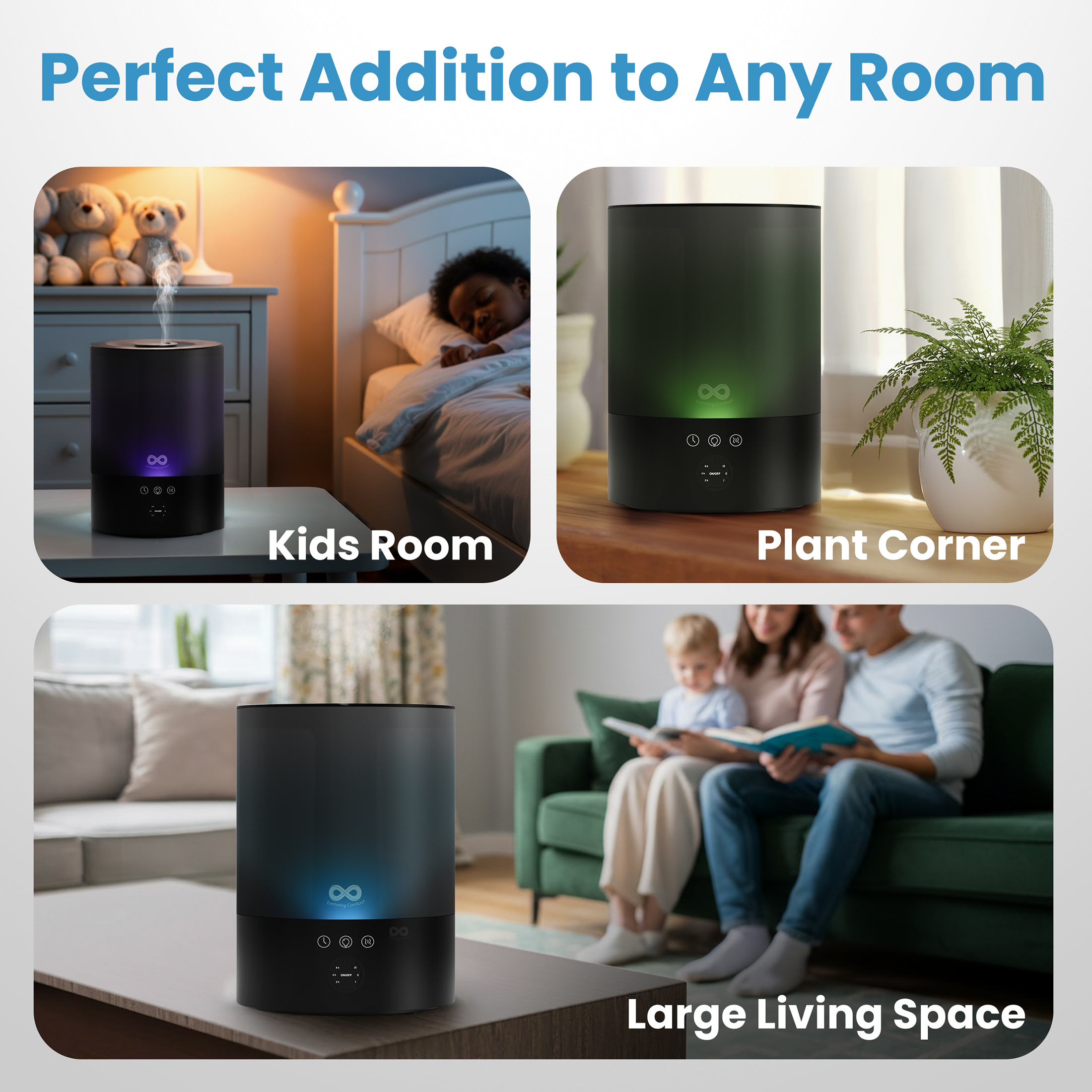 Everlasting Comfort 2.5L Cool Mist Humidifier photo 2