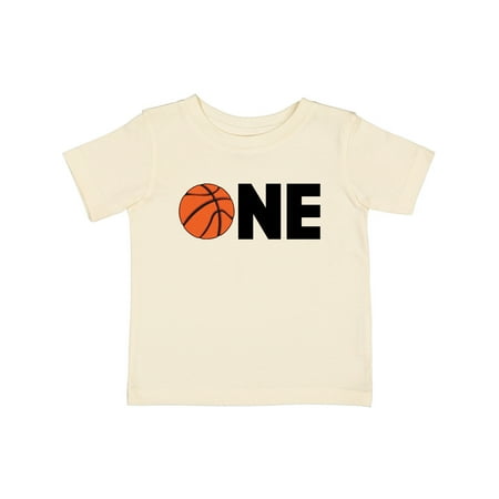 

Inktastic One- Basketball First Birthday Gift Baby Boy or Baby Girl T-Shirt