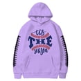 thumbnail image 3 of MHFRRA Sudadera con Capucha para Hombre con Estampado de Fútbol, Informal, Holgada, para Uso Diario, Cómoda y Cálida Púrpura, 3 of 3