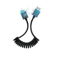thumbnail image 5 of Yucurem 8K Hdmi-compatible Male To Hdmi-compatible 2.1 Male Coiled Cable 48Gbps (A To A), 5 of 10