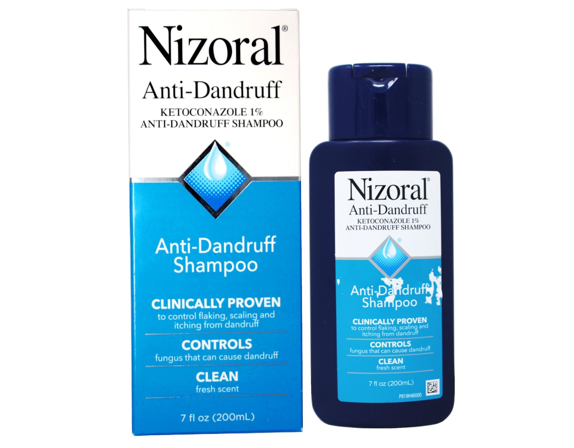 (6 pack) Nizoral A-D Anti-Dandruff Ketoconazole 1% Shampoo - 7 oz (200 ...