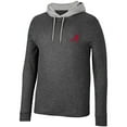 thumbnail image 2 of Men's Colosseum Black Alabama Crimson Tide Ballot Waffle-Knit Thermal Long Sleeve Hoodie T-Shirt, 2 of 3