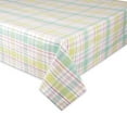 thumbnail image 2 of DII 60x84" Modern Cotton Spring Plaid Tablecloth in Multi-Color, 2 of 3