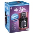 Mr. Coffee 12Cup Programmable Coffeemaker, Rapid Brew, Red