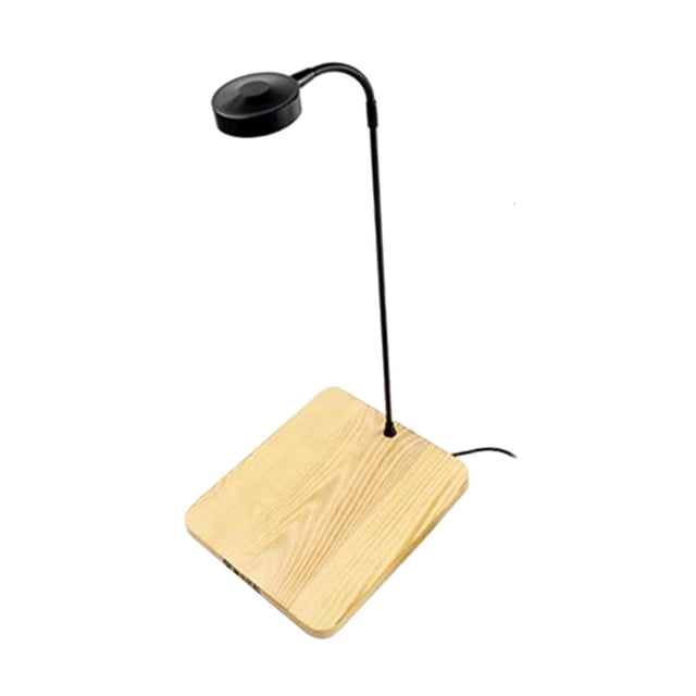 TISHITA Lumière d'Aquarium LED avec Planche, Réservoir Portable USB Multifonction 3w
