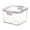 A, variant on XMMSWDLA Food Storage Containers –1Pack without BPA Kitchen Organization Set for Pantry Organization and Storage, Plastic Canisters with Durable Lids Ideal for Cereal, Flour & Sugar