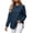 .Navy, variant on Agkizg Crewneck Sweatshirt for Women Oversized Long Sleeve Button Pullover Top Fall Winter Fashion Outfits Clothes, Sizes S