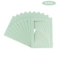thumbnail image 2 of Seafoam Acid Free 20x24 Picture Frame Mats with White Core Bevel Cut for 16x20 Pictures - Fits, 2 of 4