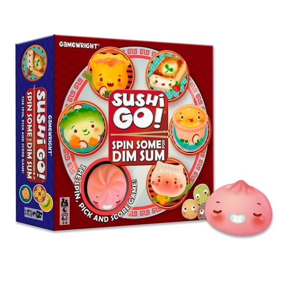 Juego de mesa Gamewright Sushi Go! Spin Some para Dim Sum Kids 8+