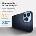 thumbnail image 4 of Funda Spigen Liquid Air para iPhone 13 Pro 2021, color azul marino, 4 of 7