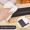 thumbnail image 4 of 6.8 Feet Black Bunk Bed Ladder Pads Soft Ladder Pads with Strong Adhesive Bunk Bed Ladder Cover 81mm Wide Replacement Bed Ladder Pads for Stair Steps Foot Comfort Corner Protectors, 4 of 9