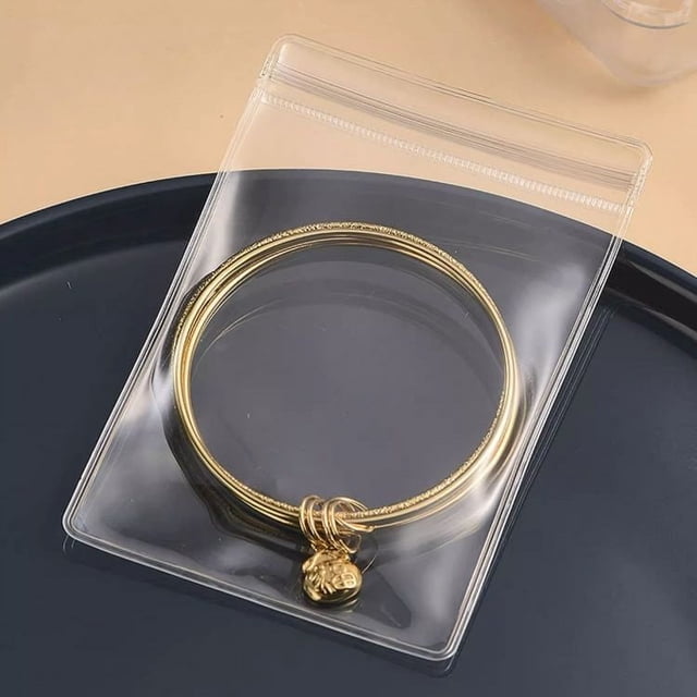 Caja de almacenamiento para joyas antioxidante, para guardar pendientes, collares, anillos, joyas, pendientes, gran capacidad, transparente