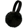 thumbnail image 2 of Simplicity Unisex Warm Faux Furry/ Fleece Winter Ear Muffs, 3407_Black, 2 of 3
