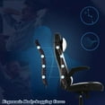 thumbnail image 2 of XF XINFENG PC Gaming Chair PU Leather, Office Chair with Lumbar Support Headrest, Flip up Arms, High Back Desk Chair  White, 2 of 7