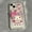 Melody, variant on Cartoon Sanrio Melody Phone Case Cinnamoroll Pompompurin Phone Luminous Effect for iphone14 13 12 11 gilrs students kawaii case