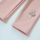 thumbnail image 5 of Leggings Para Niños Medias Para Bebés Otoño Invierno Niñas Hongos Bordado Lateral Gato Leggings Pantalones Recortados Rosa Odeerbi  LM103-2500, 5 of 8