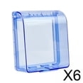 thumbnail image 1 of Cubierta de enchufe eléctrico,Protector de cubierta de enchufe eléctrico impermeable duradero,Caja protectora de base de enchufe de baño premium,base de enchufe Caja de placa frontal Cajas, 1 of 8