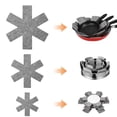 thumbnail image 4 of EEEkit Pot Pan Protectors, 12pcs Cookware Separator Pads, 3 Sizes Pan Protectors for Stacking and Scratch Protection, Gray, 4 of 6