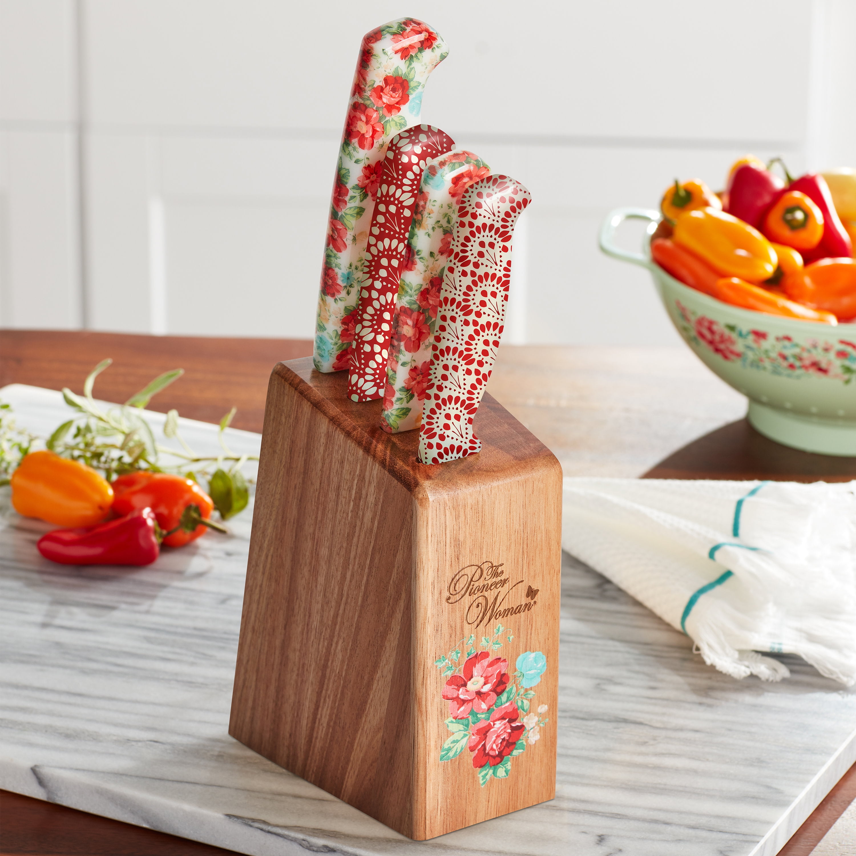 The-Pioneer-Woman-Cutlery-and-Cooking-Utensils-Hecef-Kitchen-Knife-Block-Set