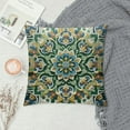 thumbnail image 2 of YANMS Throw Pillow Covers Spanish Exotic Geometry Dark Retro Ethnic Home Decorative Pillow Cases Cushion Square Pillowcases, 2 of 5