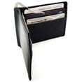 thumbnail image 6 of Genuine Leather Men's Bifold Money Clip Front Pocket Credit Card Wallet, 6 of 10