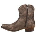 thumbnail image 3 of Roper Womens Short Stuff Embroidery Snip Toe Cowboy  Ankle Boots, 3 of 5