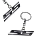 thumbnail image 2 of GHSDFBB 1pc Chrome Finish Super Sport SS Key Chain Fob Ring Keychain for Chevrolet Chevy, 2 of 6