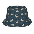 thumbnail image 1 of Cute Labrador Dog Hat Bucket Fisherman Hats Casual Packable Sun Beach Summer Cap For Men Women, 1 of 5