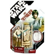 Star Wars 30th Anniversary Luke Skywalker Tatooine Moisture Farmer Figure #18 w/ Coin