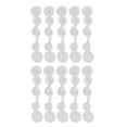 thumbnail image 2 of simhoa 10 Pieces Chinese Knot Buttons for Traditional Clothing Frog Clasp Frog Buttons white, 2 of 8