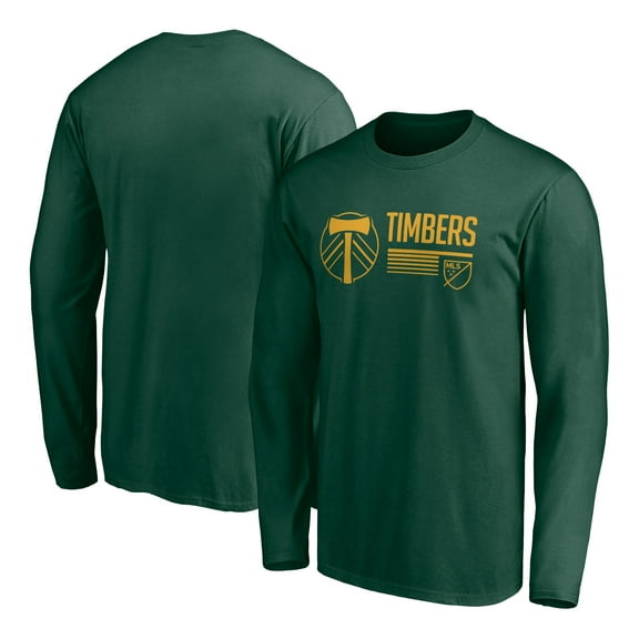 Men's Forest Green Portland Timbers Delivering Victory Long Sleeve T-Shirt