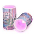 thumbnail image 7 of Yayeee Flameless Candles with Remote Flickering Battery Operated Multi Color Changing, Blue Plants Window, 7 of 7