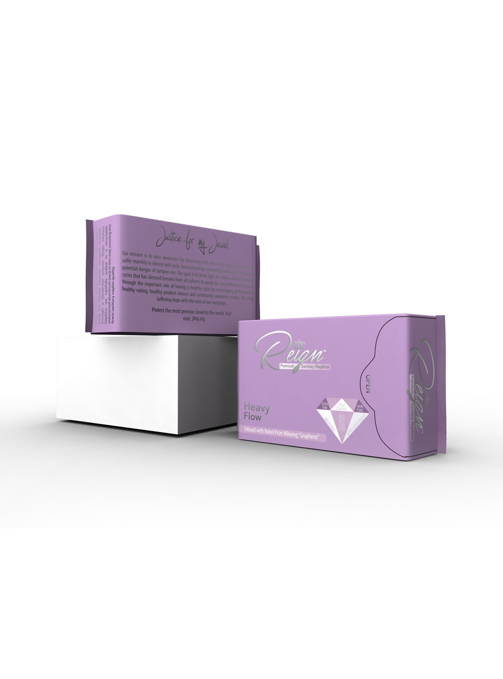 Reign Brand (Formerly Jewel Sanitary Napkins) Heavy Flow Maxi Pads