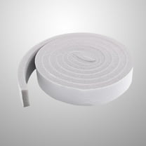 SEWCHICS 1Pack Front Door Draft Stopper Under Door Noise White Plastic for Homeowners