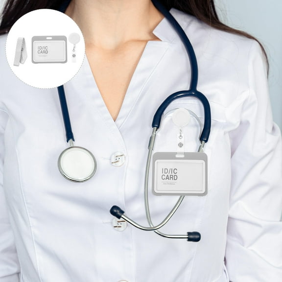 SEWCHICS Lanyards For Id Badgess 10 Sets 4x3.1x0.1in