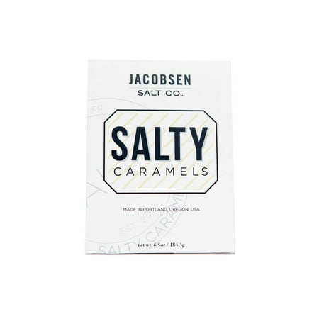 Jacobsen Salt Co, Salty Caramels, 7 oz. (Best Salted Caramel Candy)