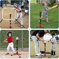 thumbnail image 6 of Baseball Batting Tee for Kids Gift, Portable Softball Baseball Tees for Hitting, Extral Height Adjustable Angel for Beginner, Easy to Assemble, Sturdy and Durable Frame, Batting Training Practice, 6 of 8