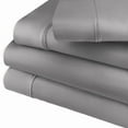 thumbnail image 2 of Superior Cotton Blend 800 Thread Count Sheet Set, Full, Light Grey, 2 of 5
