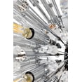 thumbnail image 5 of Elegant Lighting Vera 25.5" Modern Metal/Crystal Chandelier in Chrome/Clear, 5 of 10