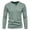 Green, variant on Turilly Mens Long Sleeve T-Shirt Waffle Knit Three Button Henley Long Sleeve Tee Solid Soft Stretch Everyday Basic Shirt