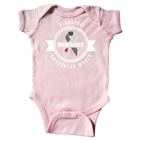 

Inktastic Diabetes Awareness Month November Gift Baby Boy or Baby Girl Bodysuit