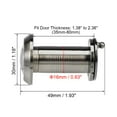 thumbnail image 2 of Uxcell Solid 200-degree Door Viewer Peephole with Cover Brass Copper Tone 2pcs, 2 of 4