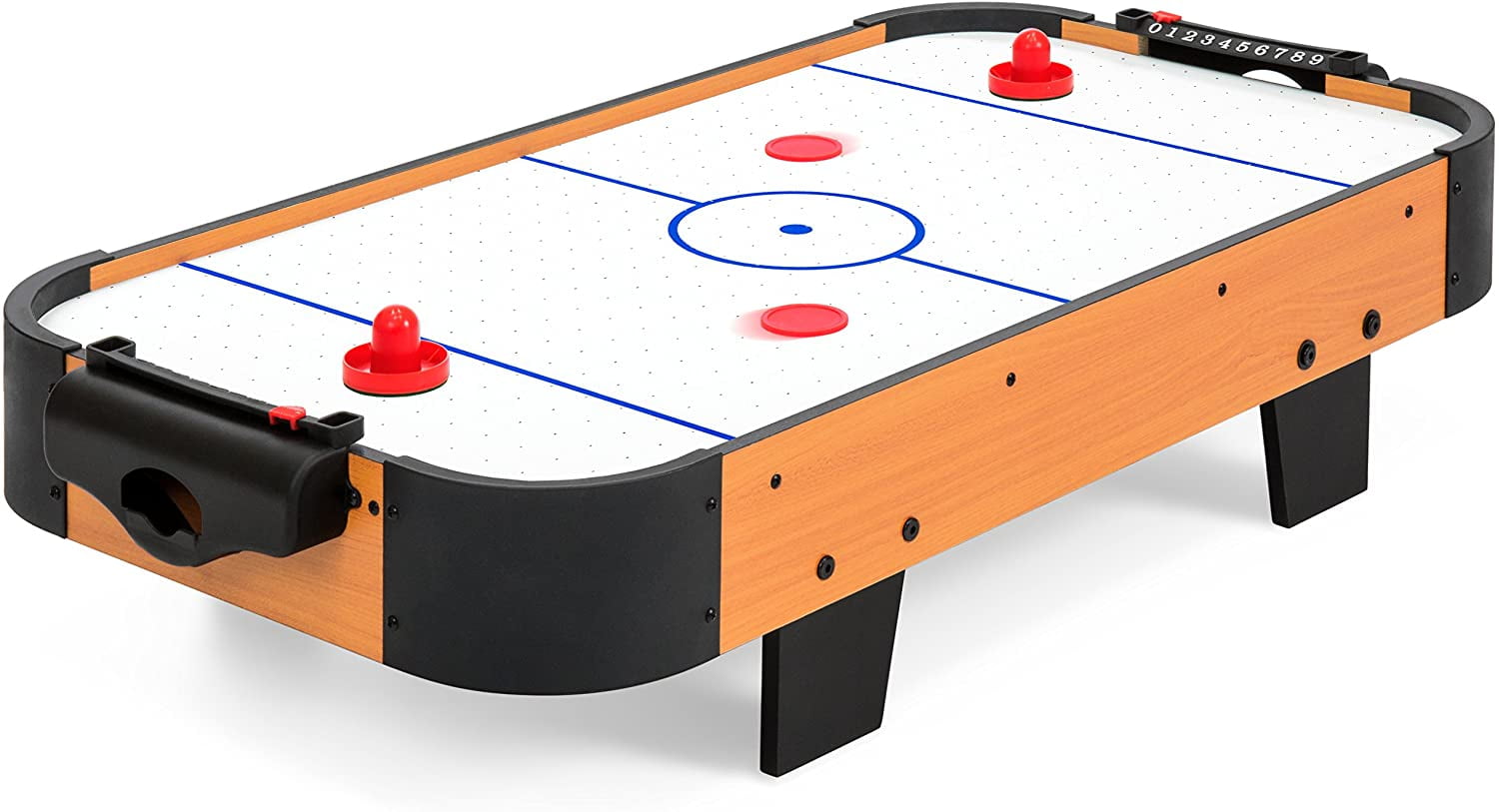 DecorX 40Inch Air Hockey Table w/Electric Fan, 2 Sticks, 2 Pucks