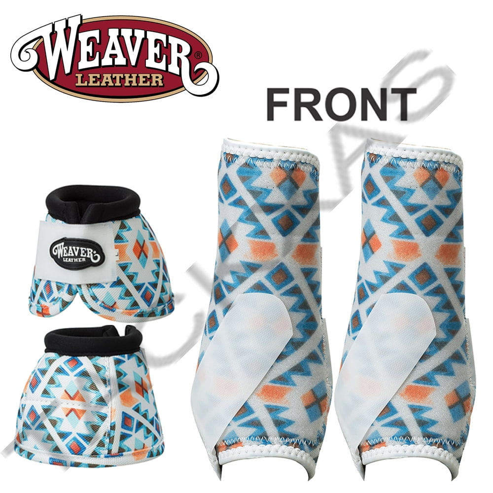 LRG WEAVER PRODIGY HORSE FRONT NEOPRENE ATHLETIC SPORTS BELL BOOTS WINTER AZTEC by
